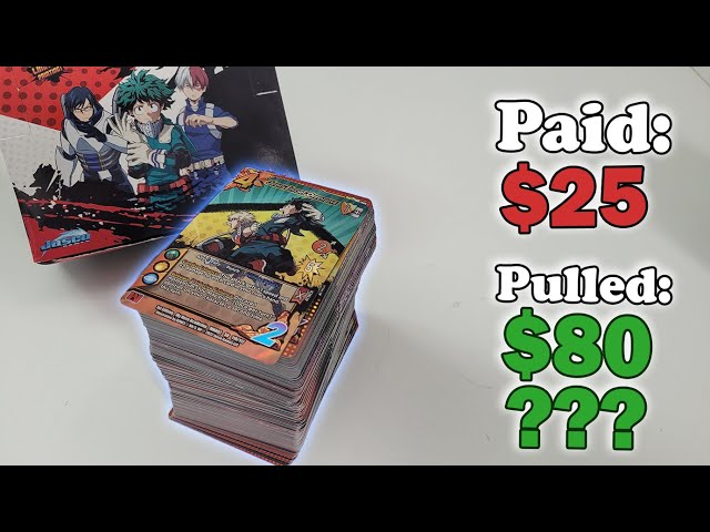 rare my hero academia cards My Hero Academia - Wave 1 main image 0