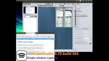 WebcamStudio 0.70 - Single window capture.