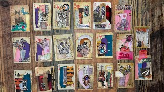 Altered playing cards session