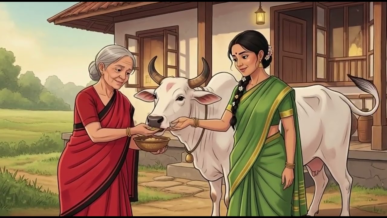 village mother routine sankranthi festival