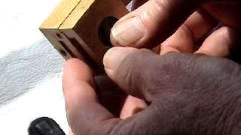 Dismantling Lauter-Humana Block Valve Part 3 by John A Tuttle from Player-Care.com