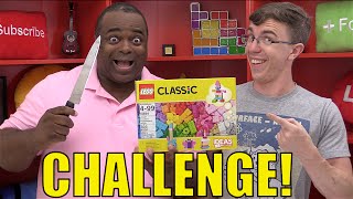GROWN MEN Playing with Legos CHALLENGE!