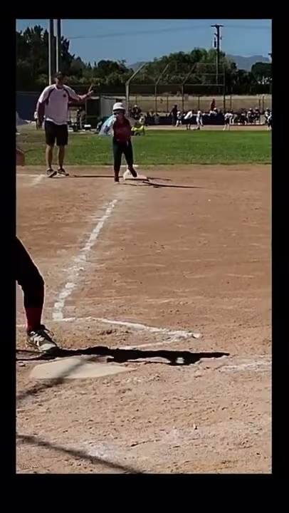 Leading Off of Third Base in Baseball or Softball #shorts