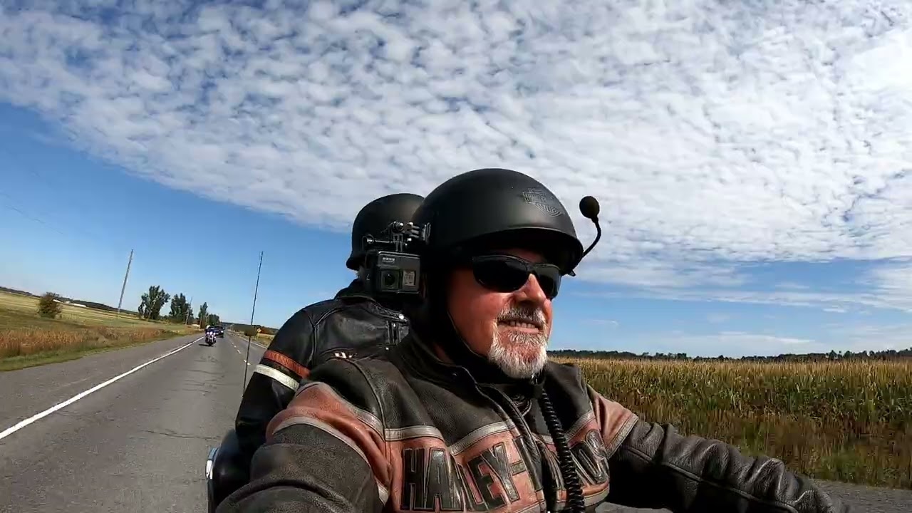 Ride du 13/09/2025 direction Clarence-Rockland Ont. sur la route 17 Est.