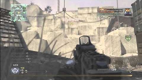 Mw2 - Multi Kill Errm.. What Triple :( I QUIT!