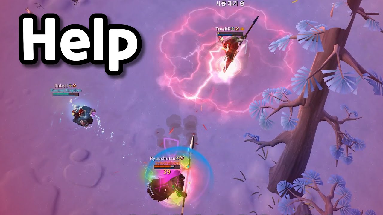 Black Zone Gank | Spear POV | AlbionOnline | 알비온온라인