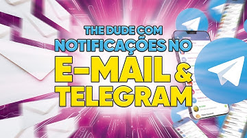 Notificações por e-mail e Telegram no The Dude - Monitoramento da Mikrotik