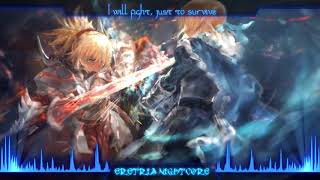 Warrior inside - nightcore |Lyrics|