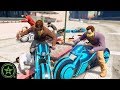 Scooters VS Tron Bikes - GTA V: Custom Game Modes