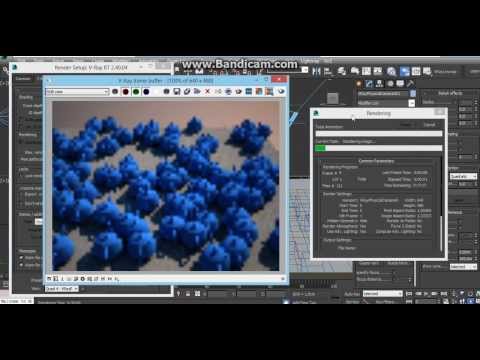 MultiScatter and vray rt