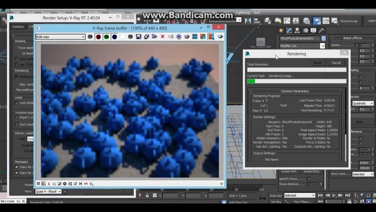 Rendering task. Rendering task