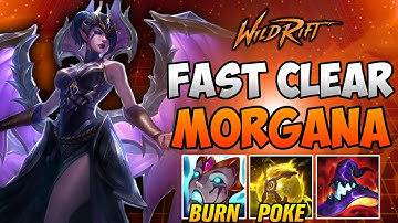 Wild Rift: MORGANA HAS THE FASTEST JUNGLE CLEAR!!