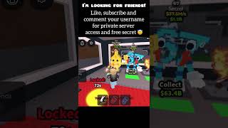 I'm looking for friends! #stealabrainrot #roblox #asmr #shorts #growagarden #bloxfruits #lucky