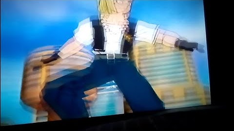 Dragonball Z Budokai 2 Super Saiyan 2 Trunks Burning Slash on Android 18 Alternate Ko Ryona