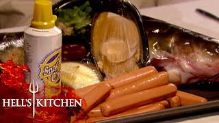 Gordon's Hilarious TV Dinner Prank | Hell's Kitchen