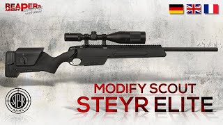 [Review] Modify Steyr ELITE (Scout, Federdruck Sniper) 6mm BB Airsoft/Softair - DE