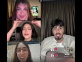 نور الهدى مع الان رباعي مع نايا والين الان بتحدى البنات وردة فعل نور