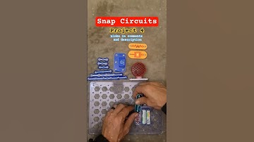 Snap Circuits Project 4. #snapcircuits #snapcircuit #snap #project #diy #teaching #learning #sound