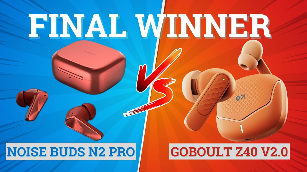 Noise Buds N2 Pro против GOBOULT Z40 V2.0 ⚡ Полное сравнение ⚡Лучшие для музыки, басов и игр 🔥