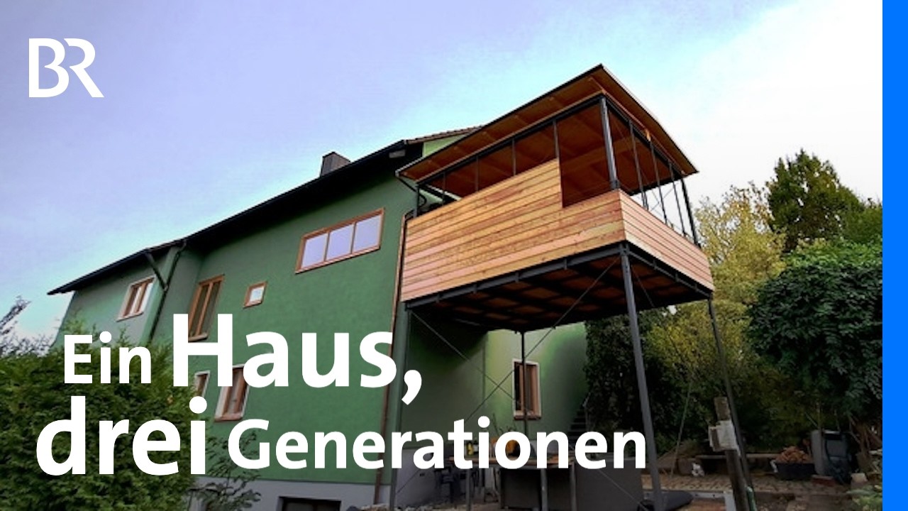Altbau wird Familienheim: Sanierung eines Mehrgenerationenhauses | Architektur | Traumhäuser | BR