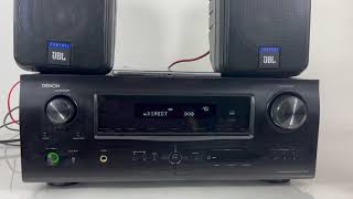 Denon Avr-1610 5.1 Ch Hdmi Theater Surround Sound Stereo Receiver - No Sound