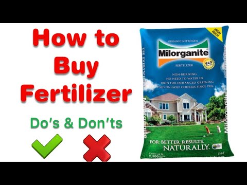Como comprar fertilizantes