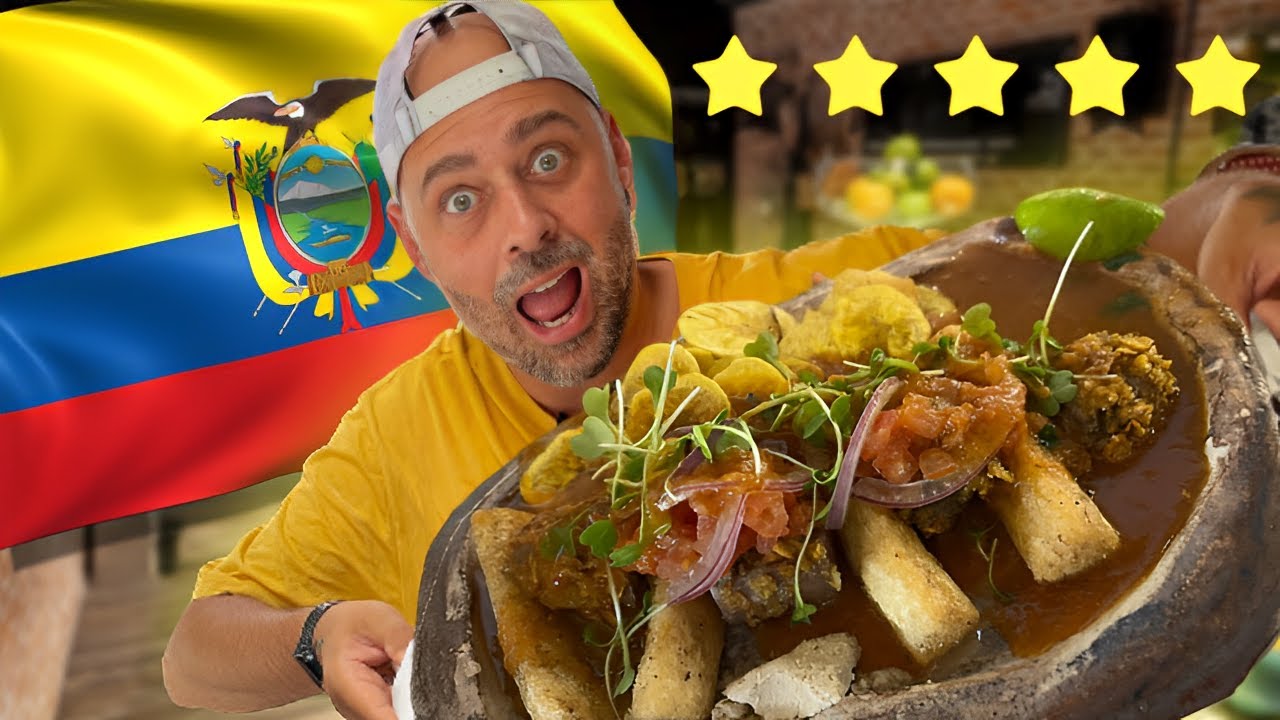 ¡¡¿LO MEJOR DE LATINOAMÉRICA?!! - Probando Comida De ECUADOR Por Primera Vez