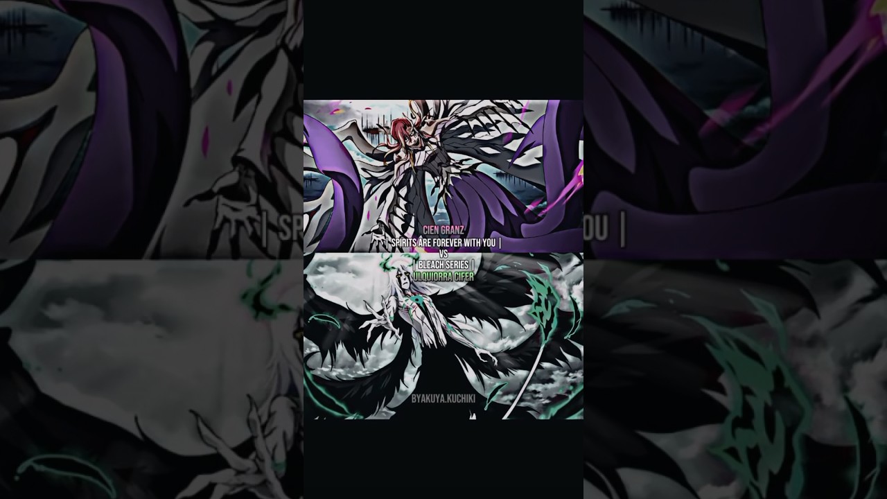 Cien Vs Ulquiorra | Who’s Stronger Edit 😈💯🔥 | 🧢 Or Fax 