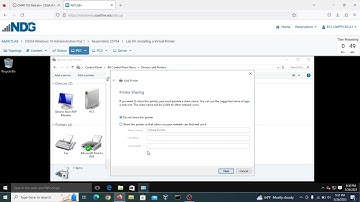 Installing a virtual printer