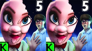 Ice Scream 5 Frozen Mod - Rod is Elsa - Android & iOS Game