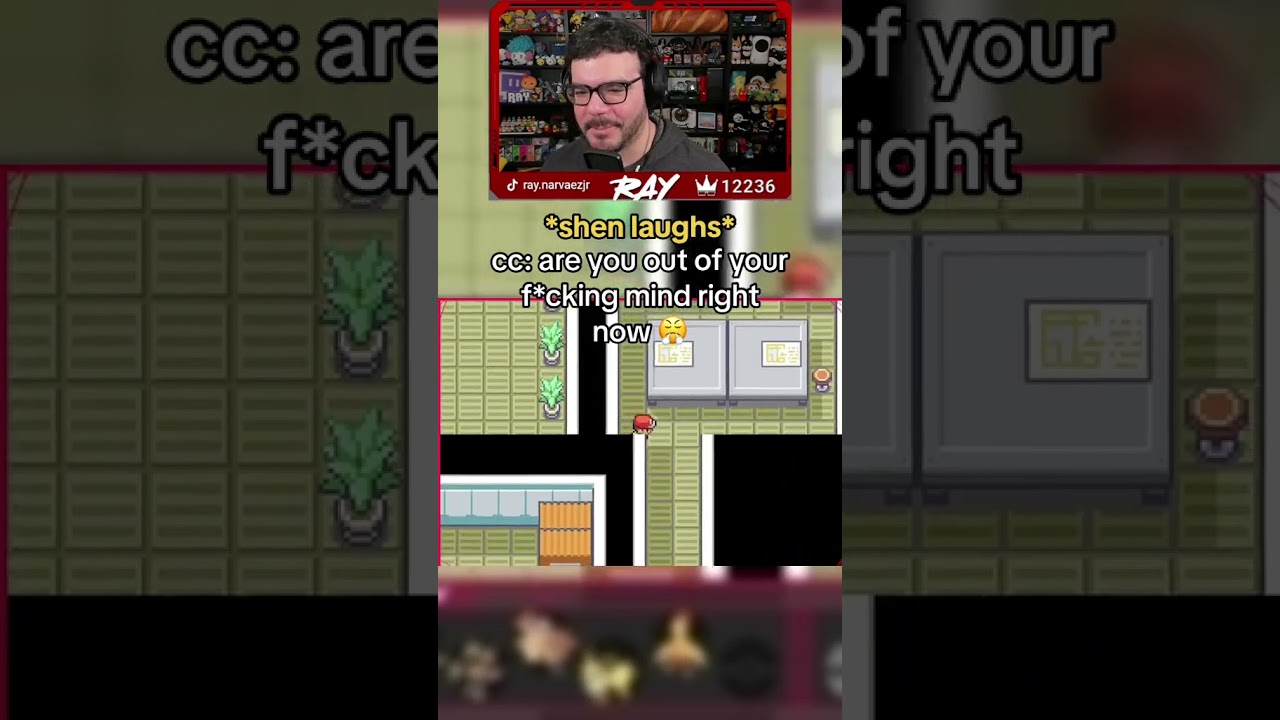 shen just doing a little goof 🤪 