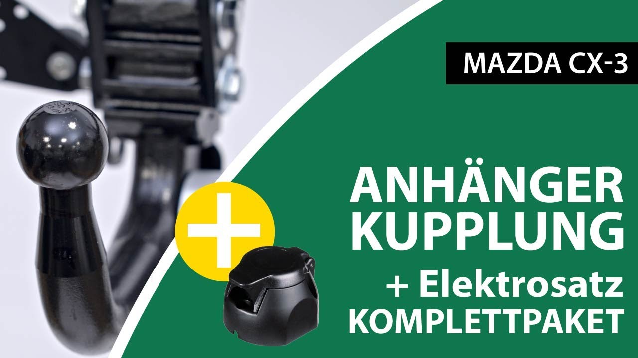 Anhangerkupplung Abnehmbar Mazda Cx 3 Gdw Komplettsatz Montage Von Rameder Youtube