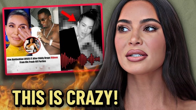 Kim Kardashian GONE MAD After Feds Leak Footage Of Her At Diddy's House - YouTube