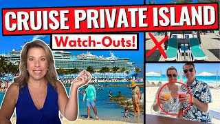 10 BIG Mistakes Cruisers Are Making on Cruise Private Islands