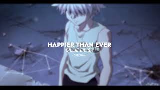 happier than ever - billie eilish (audio edit) Resimi