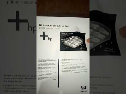 hp laserjet 3052