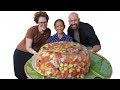 Bà Tân Vlog – Làm Thau Thạch Rau Câu Hoa Quả 7 Màu Siêu To Khổng Lồ