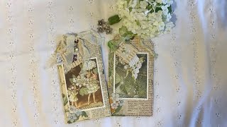 Tag/ephemera holder tutorial 6 #50stackchallenge