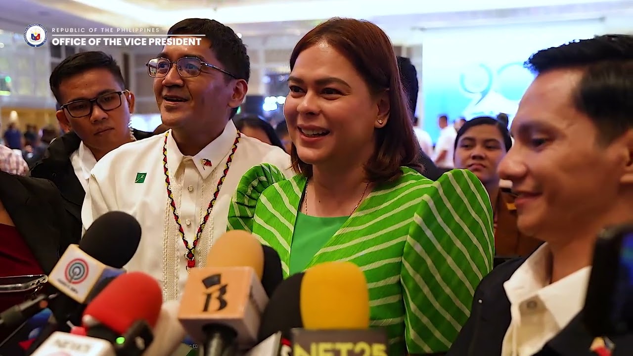 🔴 Press Interview of Vice President Sara Z. Duterte 