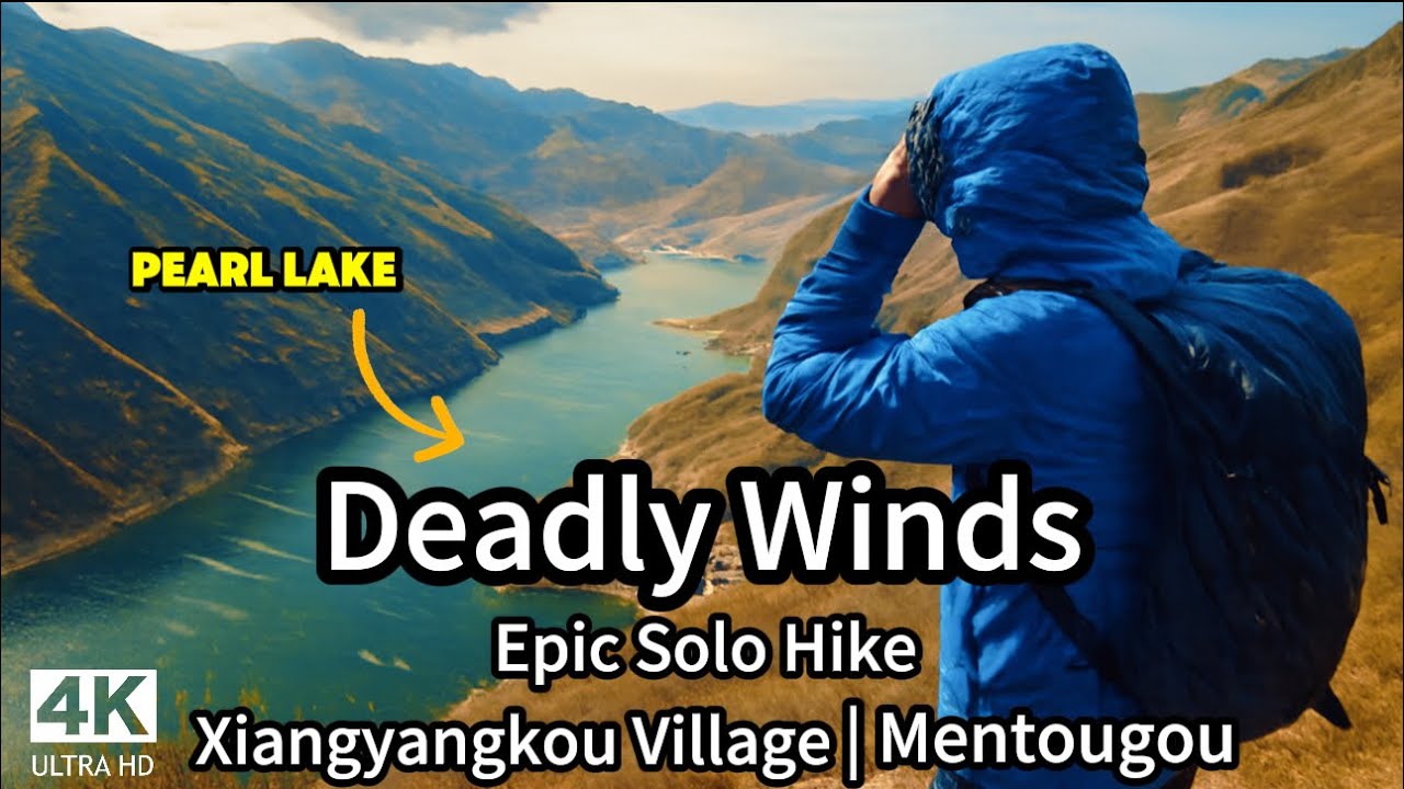 Solo Hiking China's Deadly Wind Ridge | I Almost Died Getting to ...