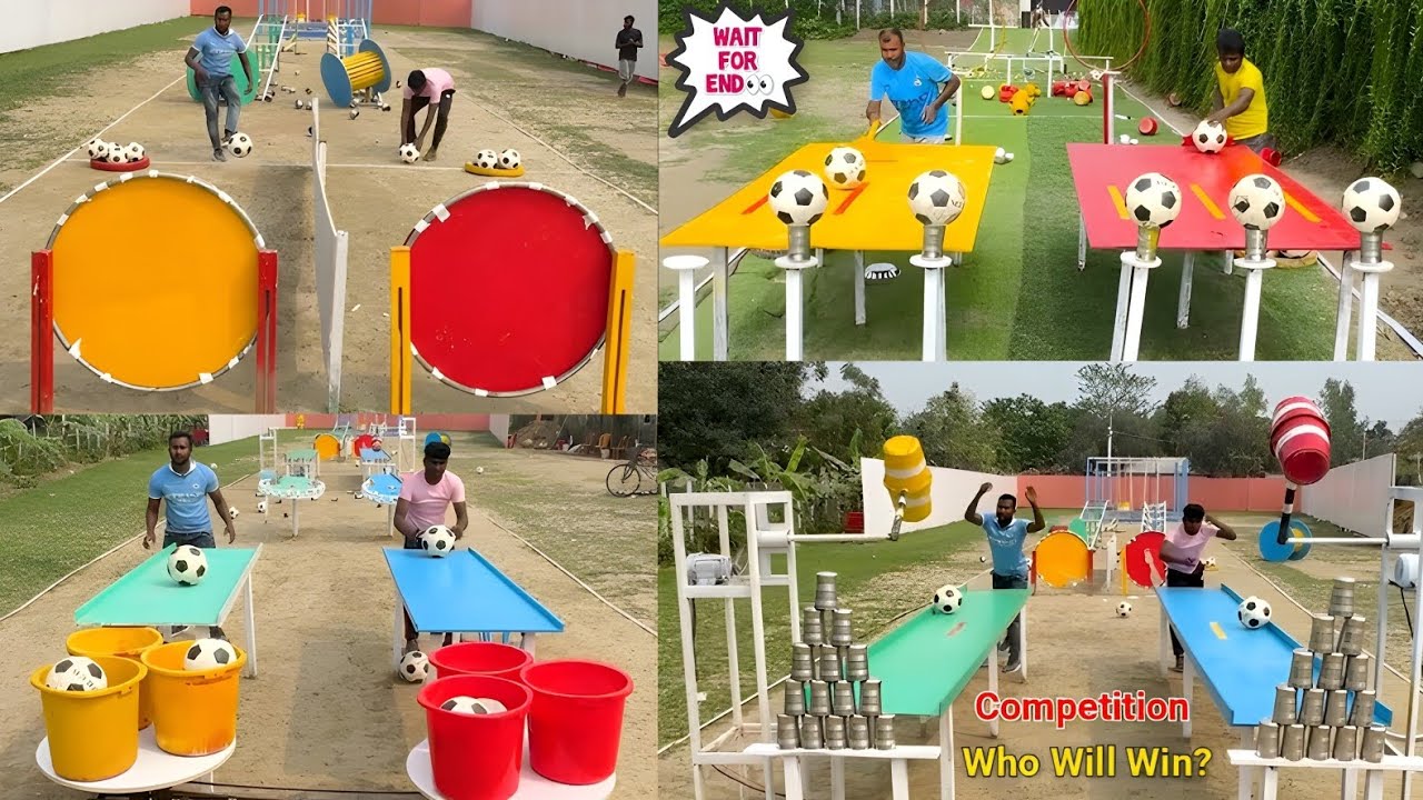 Football Kick & Balloon Burst Challenge 🤔 | Challenge Accept - Never give up 🔥/ Sahil Challenge