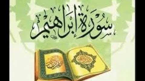 ما تيسر من سورة ابراهيم || القارىء وسام عبدالهادى