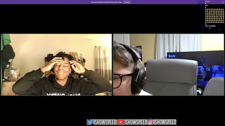 Kid had cancer told IShowSpeed he has 5 days left to live Full Video !!! 😥😓