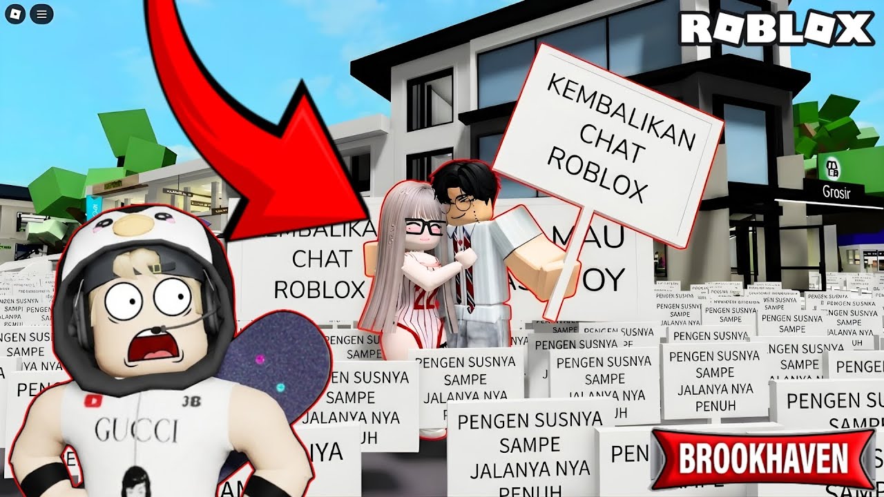 ✨ Mengapa SEMUA ORANG SUS DI BROOKHAVEN DEMO Gabisa CHAT‼️ INI YANG TERJADI 😱 