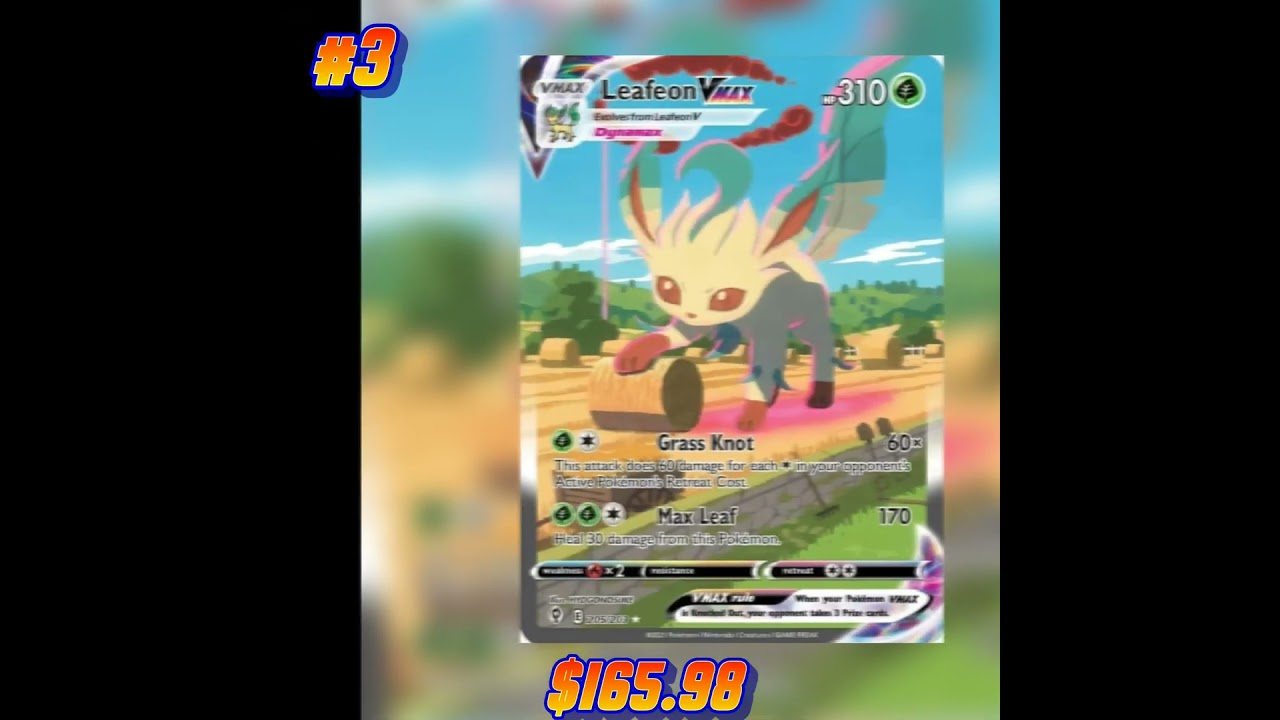 Pokémon Top 5 Evolving Skies Cards