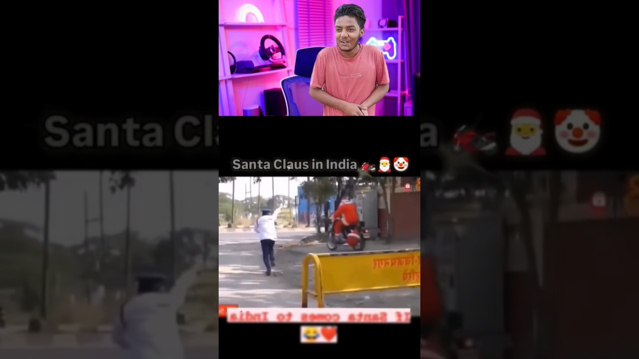 Santa Claus in India 😂🥲
