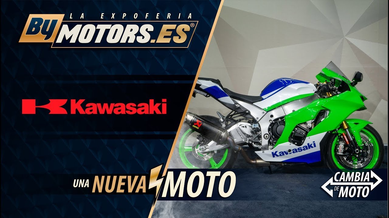 KAWASAKI ZX 10R 40 Aniversario *** akrapovic ** - YouTube