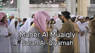 Surah Al-Qiyamah by Sheikh Maher Al Muaiqly Amazing recitation (Translated)
