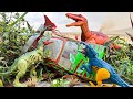 SPINOSAURUS vs QUETZALCOATLUS vs PYRORAPTOR 🦖 Jurassic World Rebirth | Dinosaur Toys Final Battle