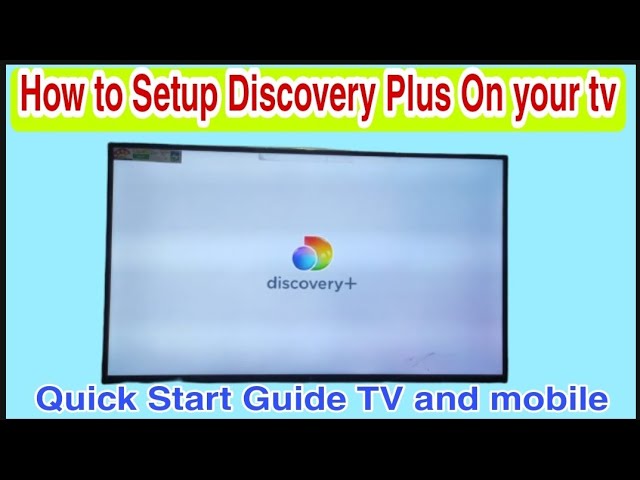 How to Set Up Discovery+ on Your TV